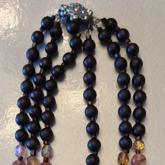 Vintage 3 -strand Necklace - Picture 2 of 5